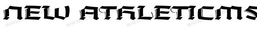 NEW ATHLETICM54 REGU字体转换